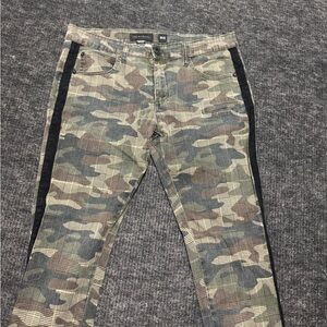 Men's Camouflage Skinny Jeans